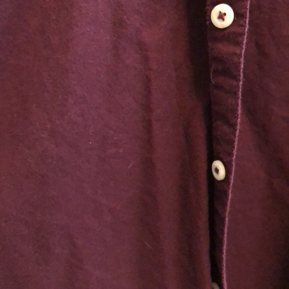 American Eagle Seriously Soft Button Down, Size M - Picture 3 of 5
